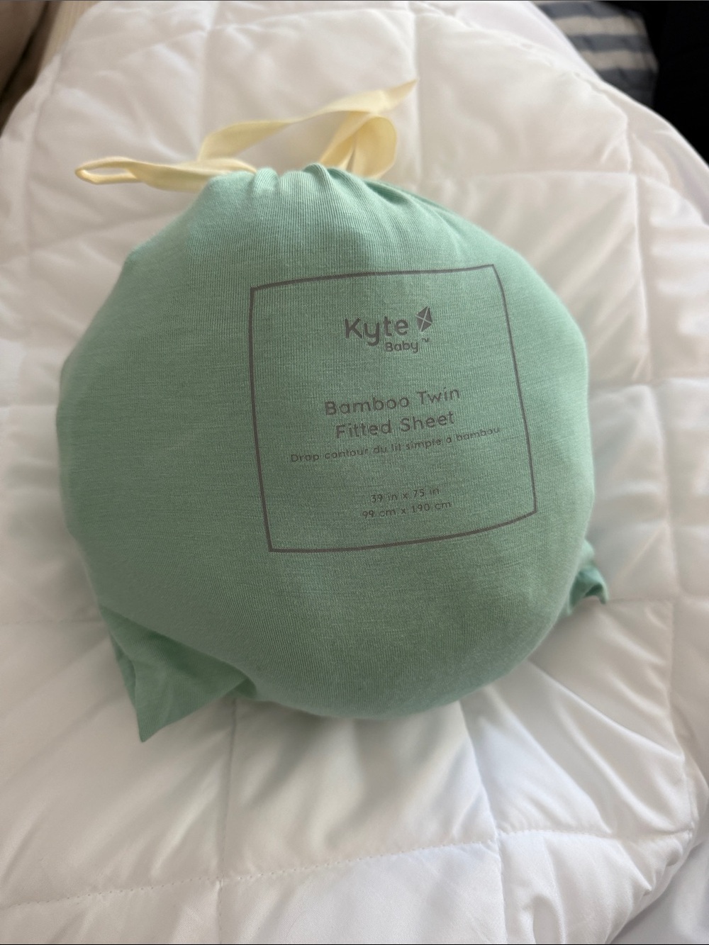 Kyte BABY Bamboo Twin Fitted Sheet